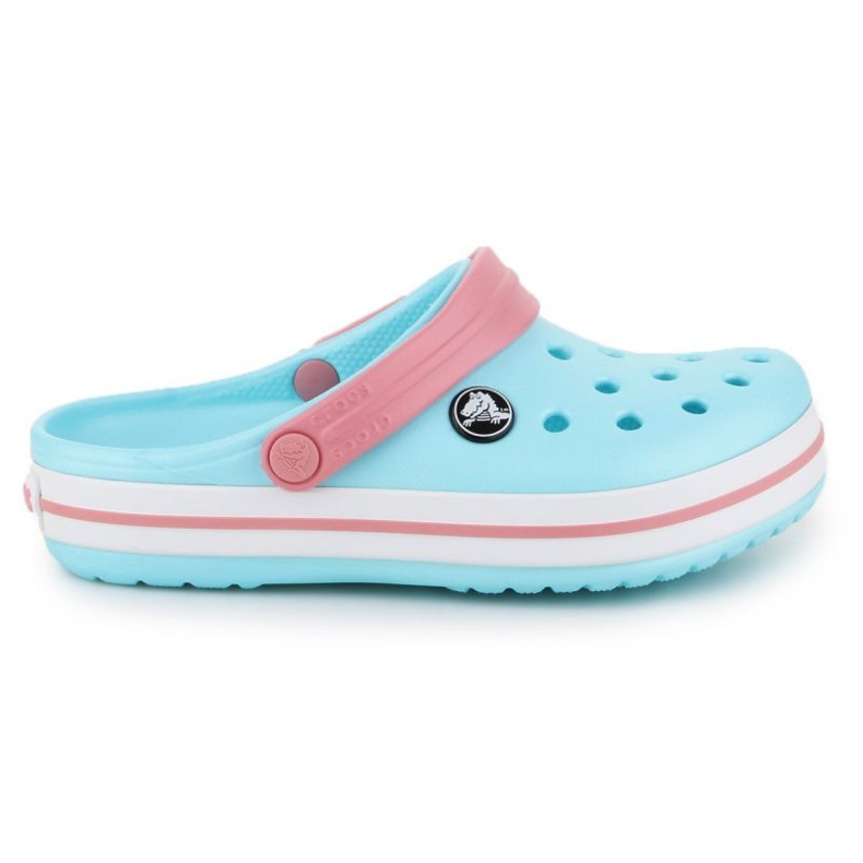 Crocs Crocband Clog K Jr 204537-4S3 plava ružičasta