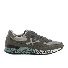 Omarion kaki muške tenisice višebojan zelena