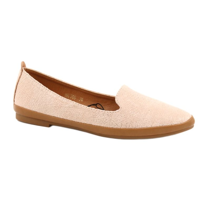 Sergio Leone balerina lords roza/zlatna MK700 ružičasta