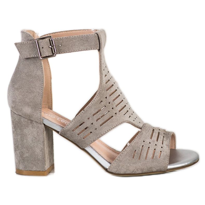 Sergio Leone Ažurne sandale Sergia Leonea bež
