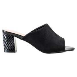 Elegantne papuče Sergio Leone crna