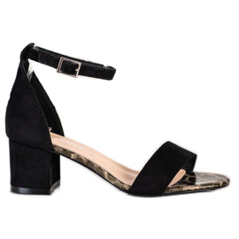 Sandale na šanku Sergio Leone crno