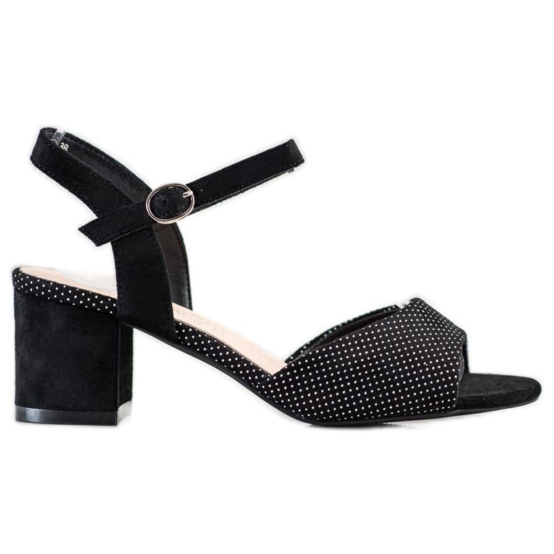 Crne sandale na šanku Sergio Leone crno