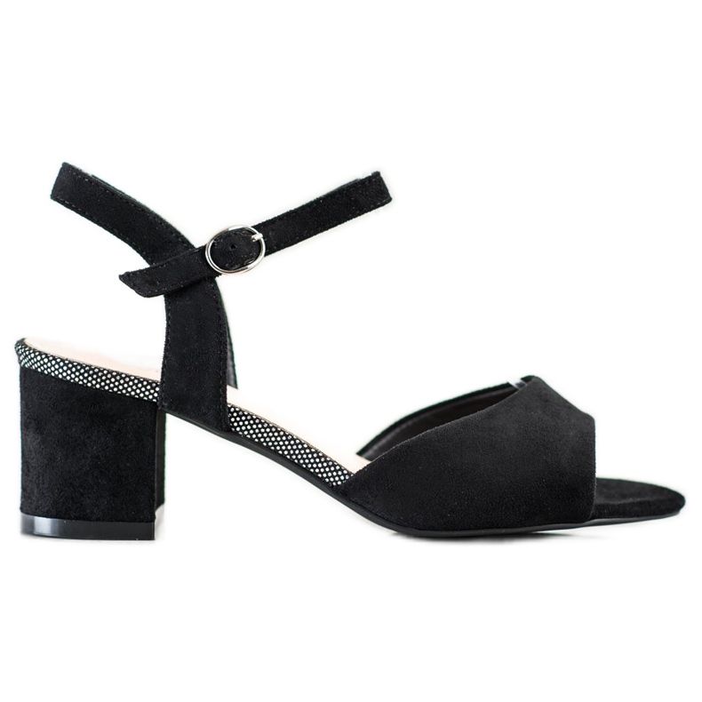 Crne sandale na šanku Sergio Leone crno