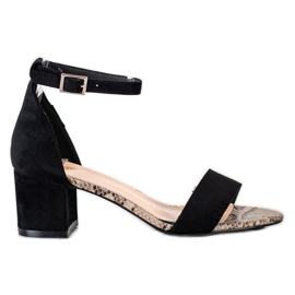 Sandale na šanku Sergio Leone crna