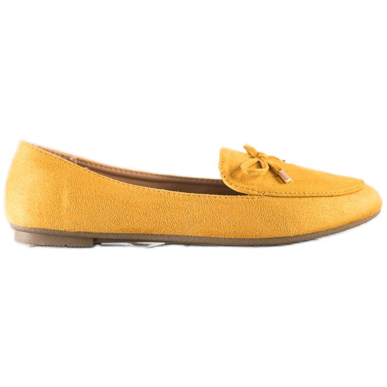 Abloom Suede Lords s lukom žuta boja
