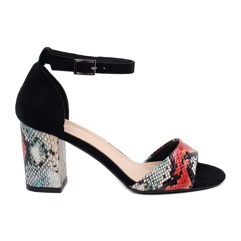 Moderne sandale Sergio Leone crno