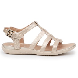 Sandale Geox D Sand Vega AW D72R6A-000KY-C2012 plava zlatna