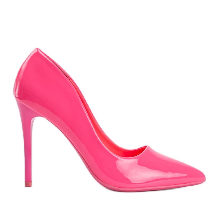 Ružičaste lakirane štikle Angela ružičasta