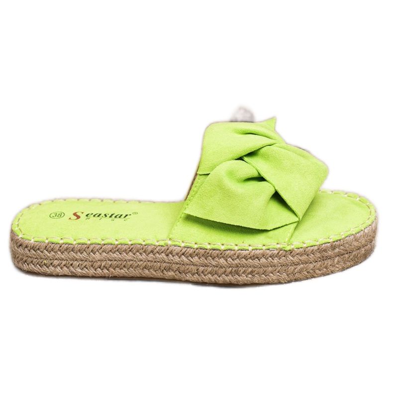 Seastar Espadrile od antilopa zelena