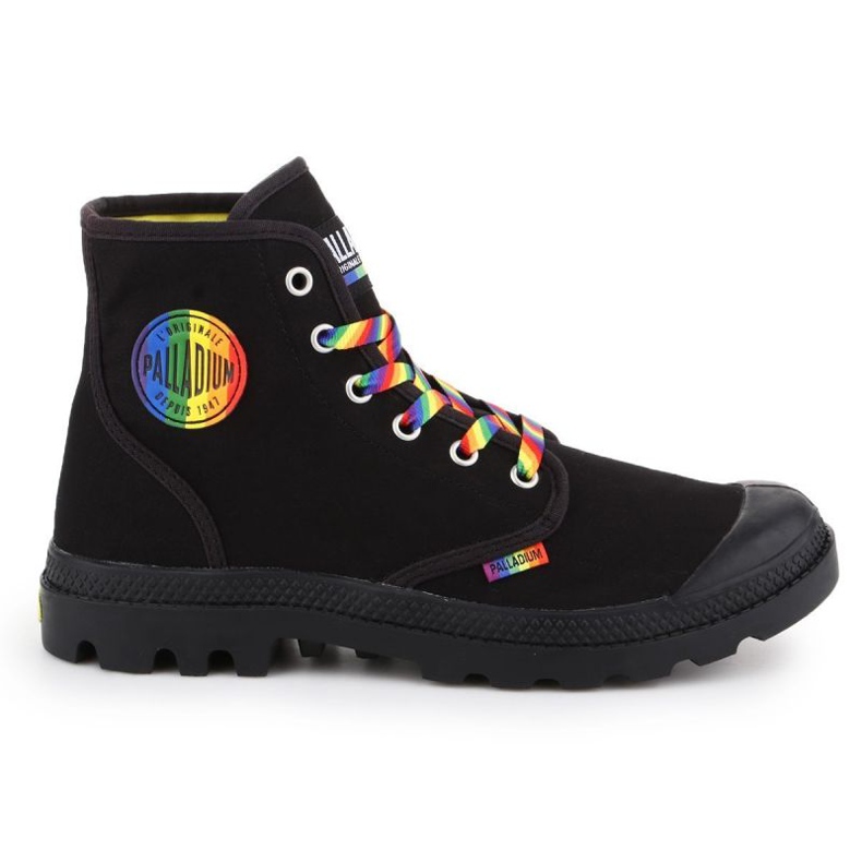 Cipele Palladium Pampa Pride Crne / Rainbow W 76521-054-M crno