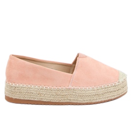 Ružičaste ženske espadrile AB-79 Pink ružičasta