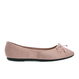 Balerine od ružičaste antilopa s Aiyana mašnom ružičasta