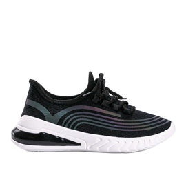 Crne slip-on tenisice s holografskim uzorkom Delaney crna