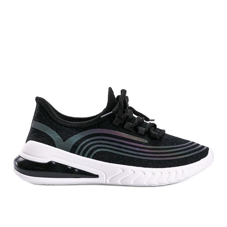 Crne slip-on tenisice s holografskim uzorkom Delaney crno