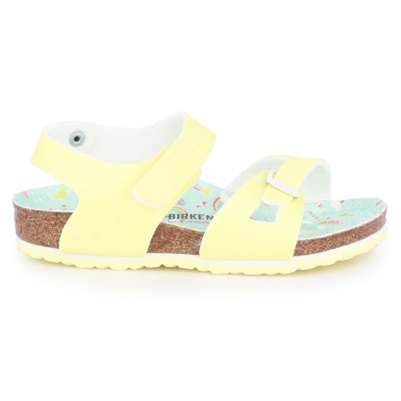 Birkenstock Colorado Kids Bs 1016039 crno žuta boja