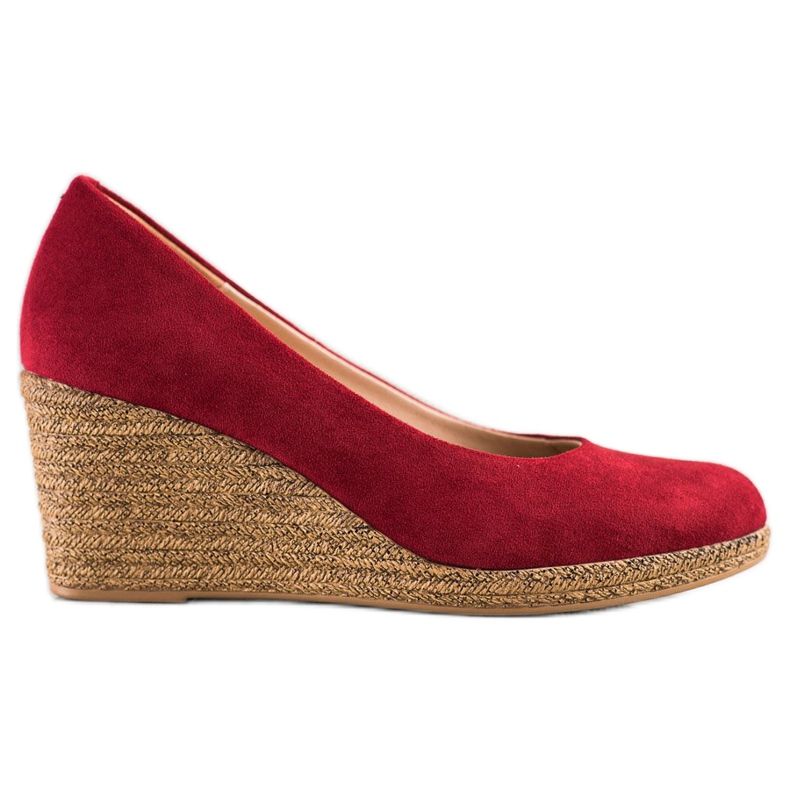 VINCEZA pumpe od antilopa crvena