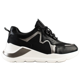 Weide Udobne, elegantne tenisice crna