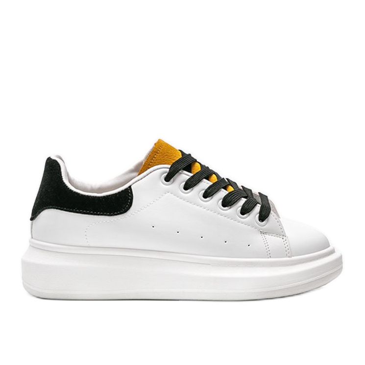 Debele Lauryn tenisice na potplatu u bijeloj boji bijela