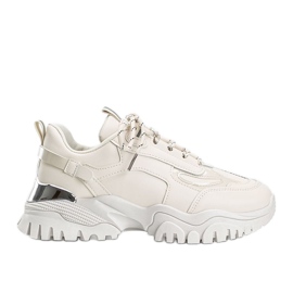 Bež tenisice s metalnim Ansley umetcima