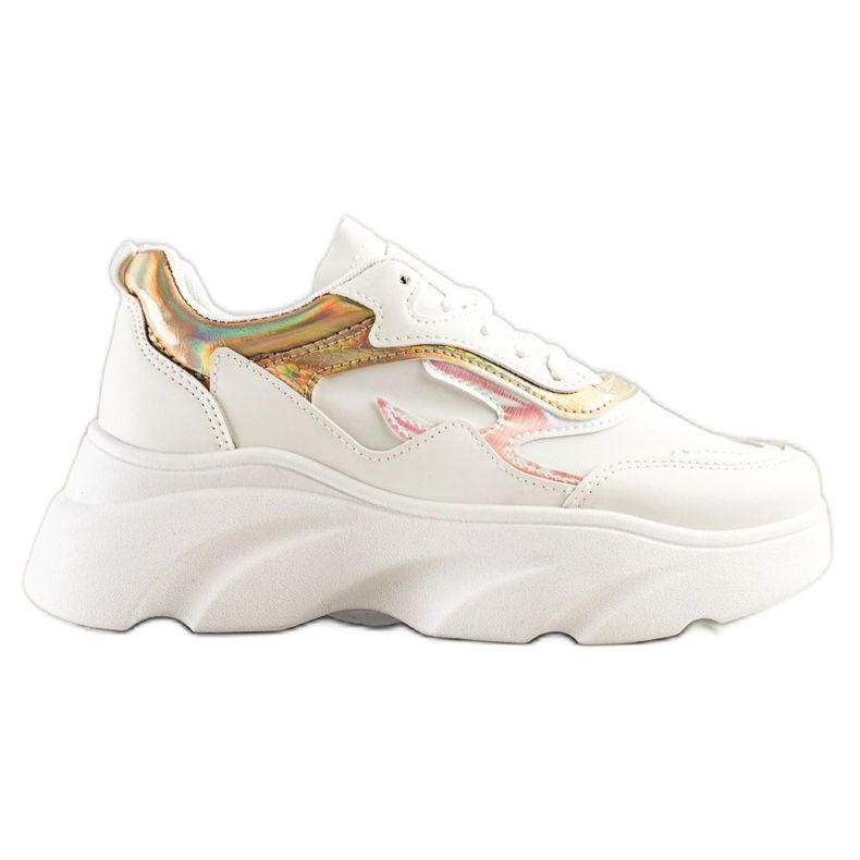 SHELOVET Modne tenisice bijela