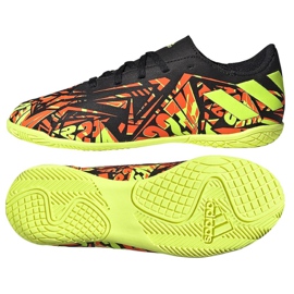 Adidas Nemeziz Messi.4 U kopačkama Jr FW7310 crna, žuta, narančasta narančasta