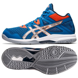 Asics GEL-TASK Mt 2 M 1071A036 400 cipele za odbojku višebojan plava