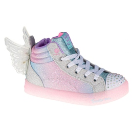 Skechers cipele Shuffle Brights Glimmer Wings W 20254L-LBMT ružičasta višebojan