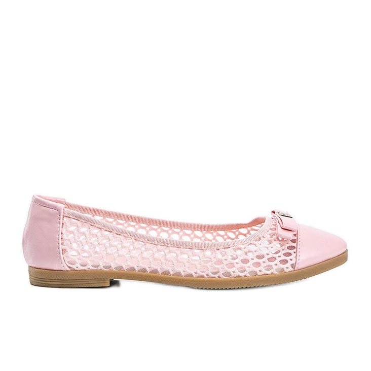 Kaley roze ažur balerine ružičasta