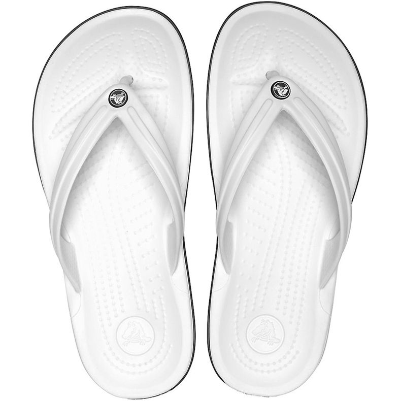 Crocs papuče Crocband Flip bijele 11033 100 bijela