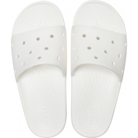 Crocs Classic Slide ženske papuče bijele 206121 100 bijela