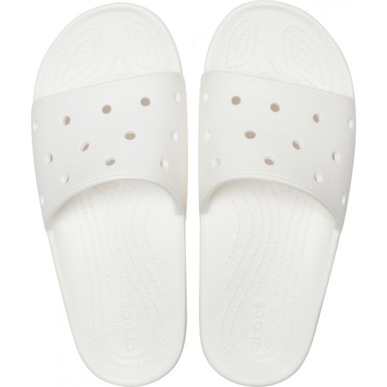 Crocs Classic Slide ženske papuče bijele 206121 100 bijela