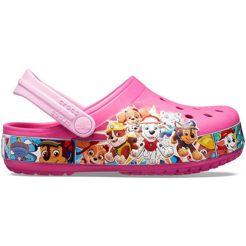 Crocs za djecu Fl Paw Patrol Band Clog pink 205509 670 ružičasta