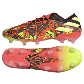 Adidas Nemeziz Messi.1 Fg M FW7323 kopačke mornarsko plava, višebojna višebojan