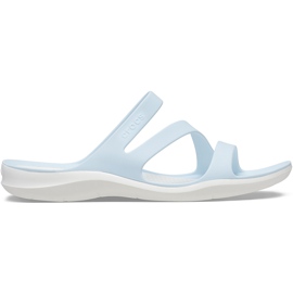 Crocs ženske papuče Swiftwater plavo-bijele 203998 4JQ bijela plava