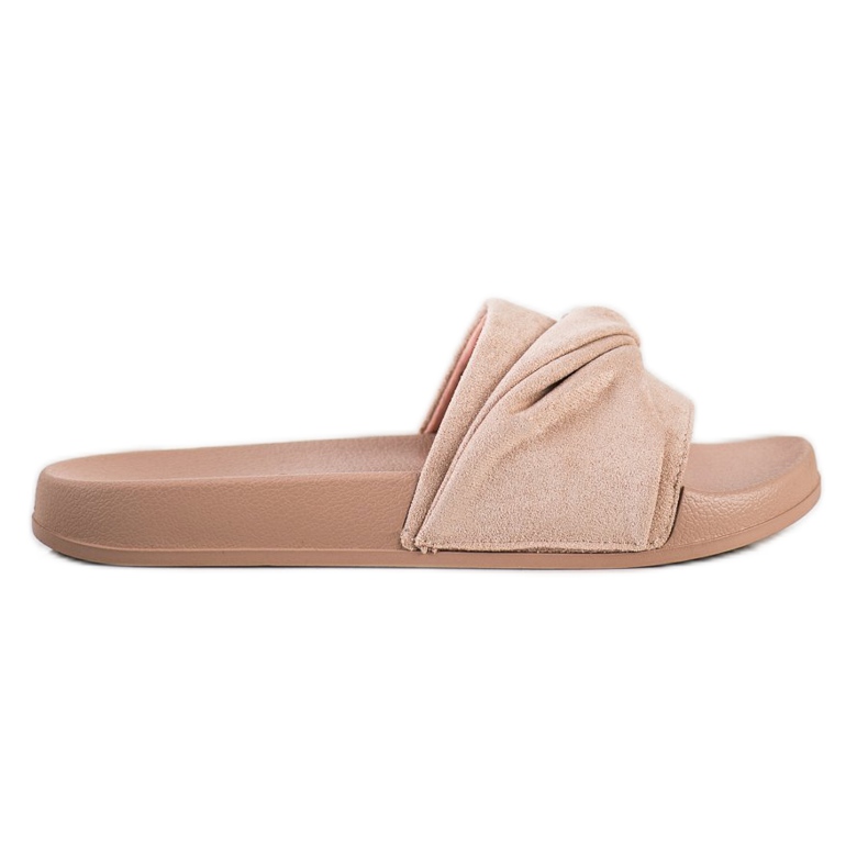 Udobne papuče od antilopa VINCEZA smeđa