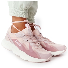 Ženske sportske cipele Memory Foam Big Star HH274811 Pink ružičasta