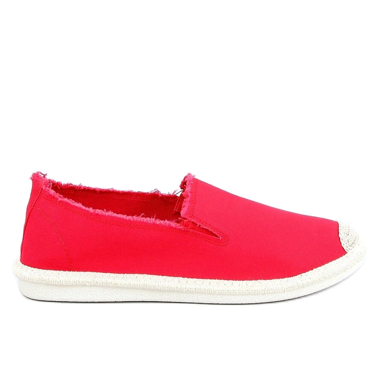 Crvene ženske espadrile 7105 Crvene crvena