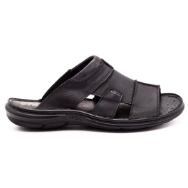 Polbut Muške papuče 358 crne crno