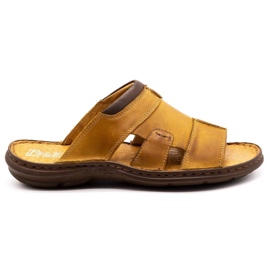 Polbut Muške papuče 358 crvene narančasta