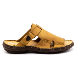 Polbut Muške papuče 356 crvene narančasta