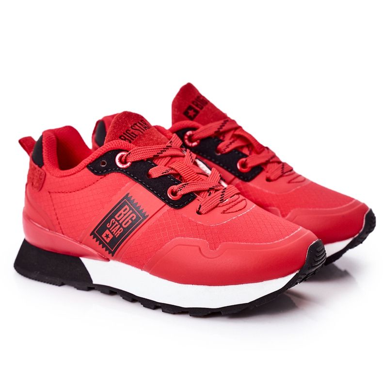 Dječje sportske cipele Memorijska pjena Big Star HH374173 Crvena