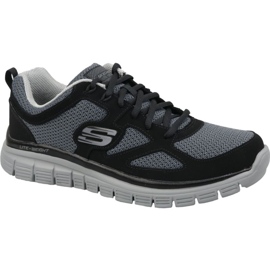 Skechers Burns Agoura M 52635-BKGY Cipele crna