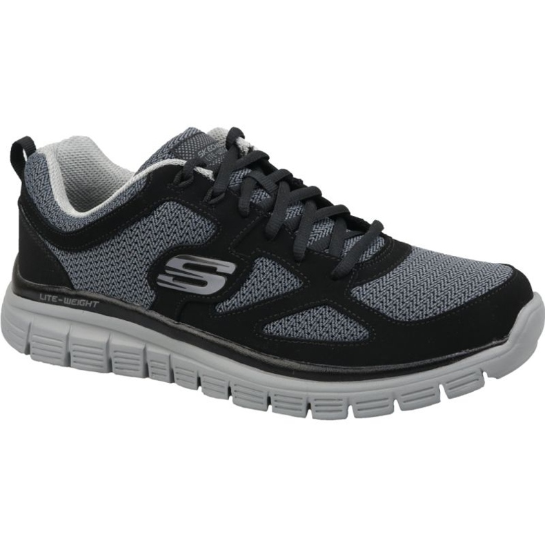 Skechers Burns Agoura M 52635-BKGY Cipele crno