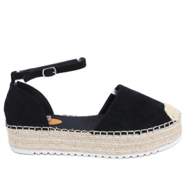 Crne sandale Espadrilles 2138 crne crna