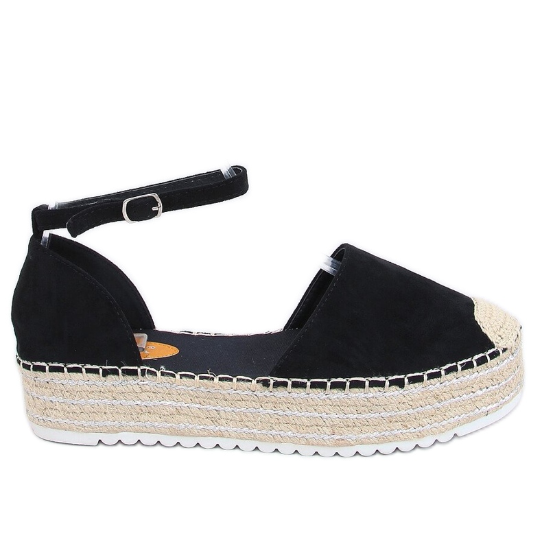 Crne sandale Espadrilles 2138 crne crno