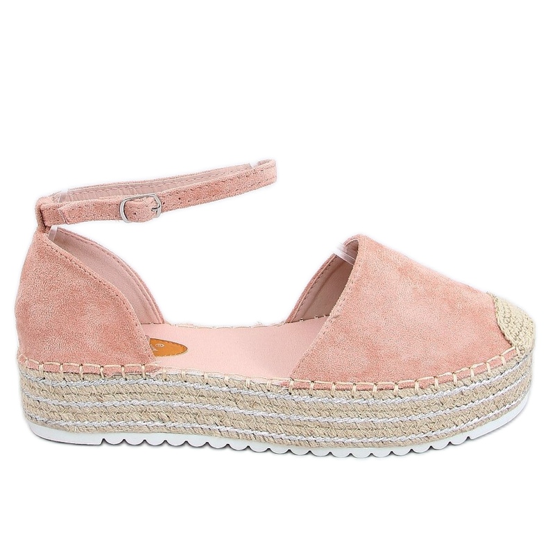 Espadrile, sandale roze 2138 Pink ružičasta