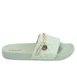 Mint CK189P Zelene papuče zelena