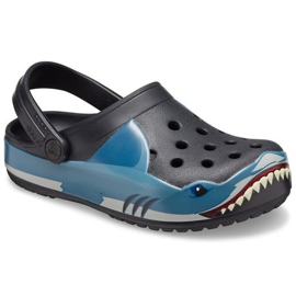 Crocs za djecu Fun Lab Shark Band Clg K crna 206271 001
