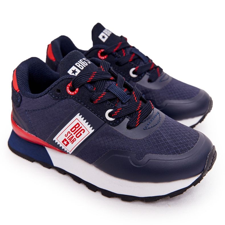 Dječje sportske cipele Memory Foam Big Star HH374171 Navy Blue plava